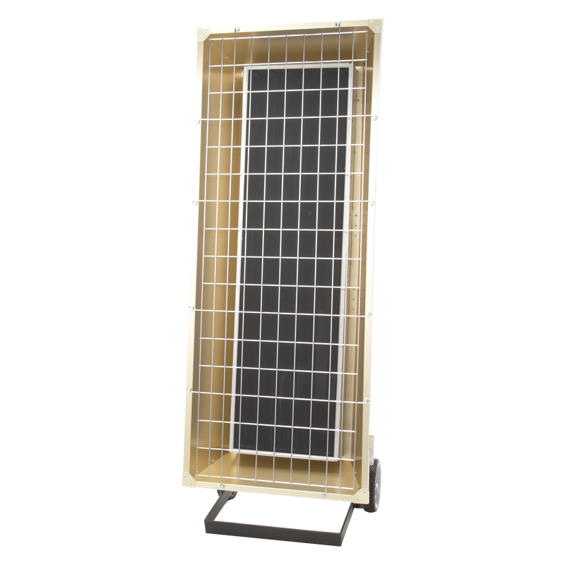 FSP SERIES - PORTABLE ELECTRIC INFRARED FLAT PANEL EMITTER HEATERS
